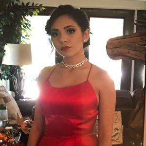 Sherri Hill 52022  Red Evening Gown